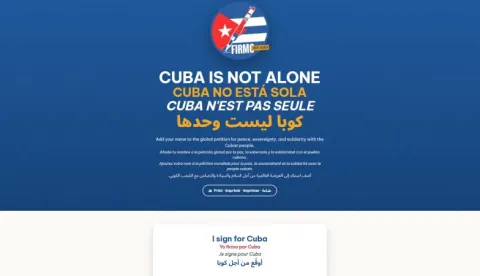Firmo Por Cuba